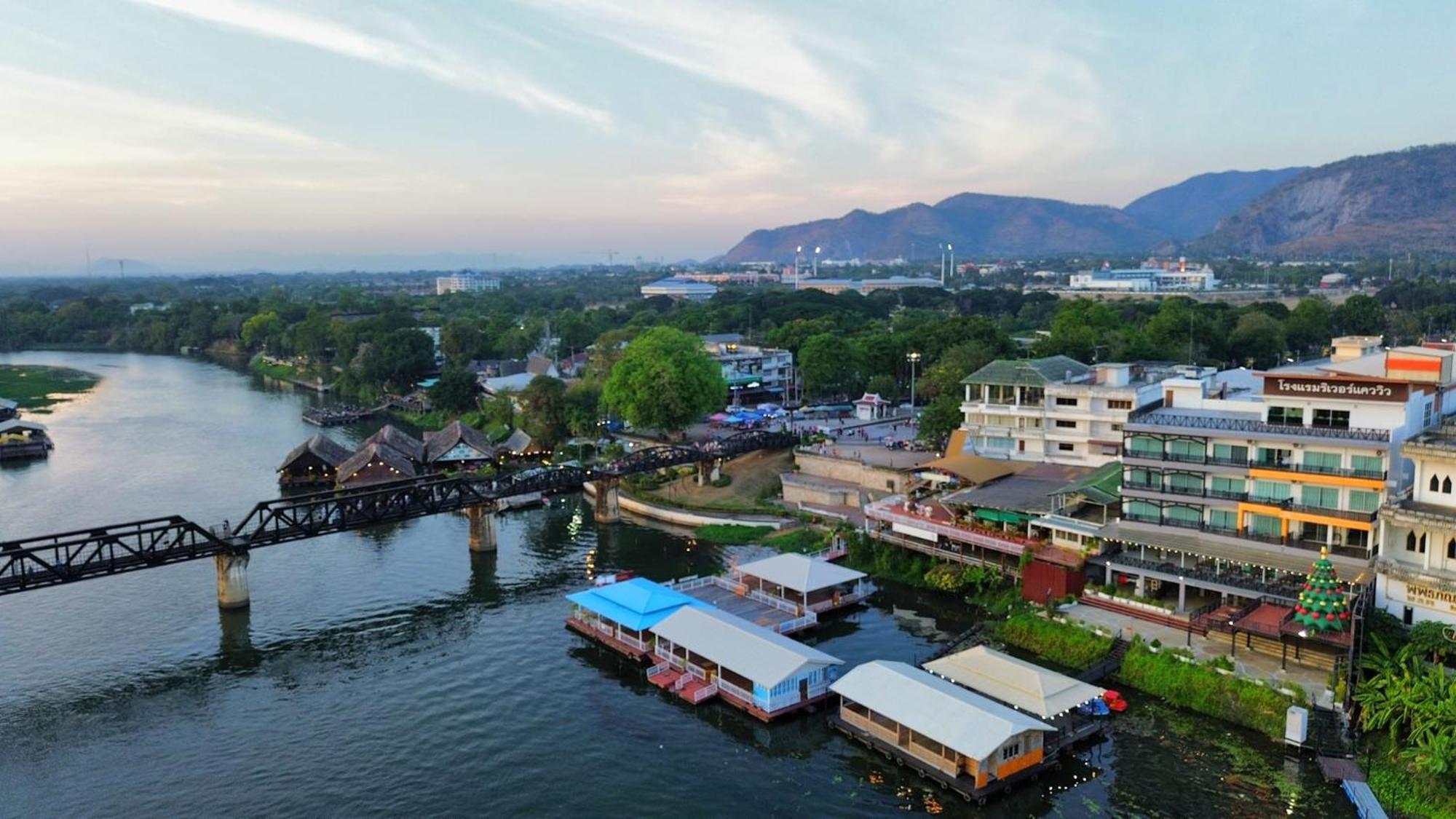 River Kwai View Hotel - Sha Extra Plus Certified Kanchanaburi Extérieur photo